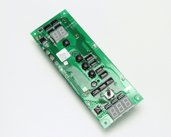 Groen 160648 Control Board, Steamer on white background.