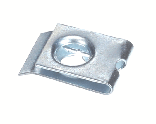 Groen fastener/hardware component on a white background