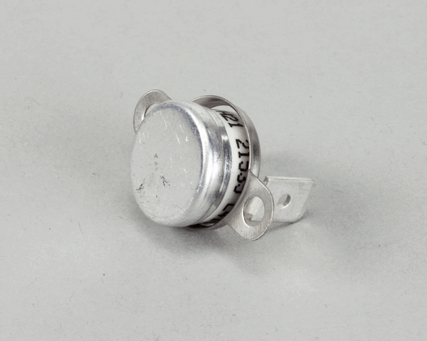 Groen temperature sensing component on a white background
