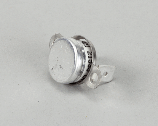 Groen temperature sensing component on a white background
