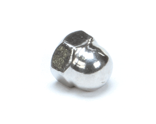 Henny Penny Nut Acorn #10-24 Stainless Stl on a white background