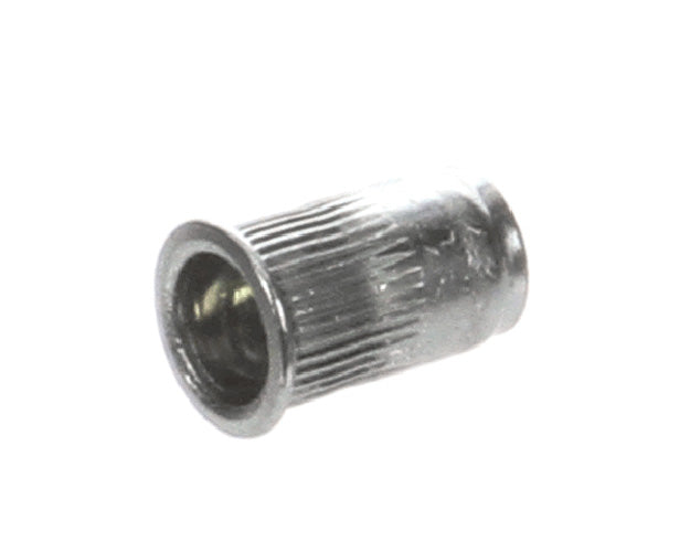 Henny Penny NUTSERT-#8-32 Steel Cad Plated on a white background