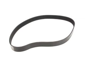 Black belt on a white background