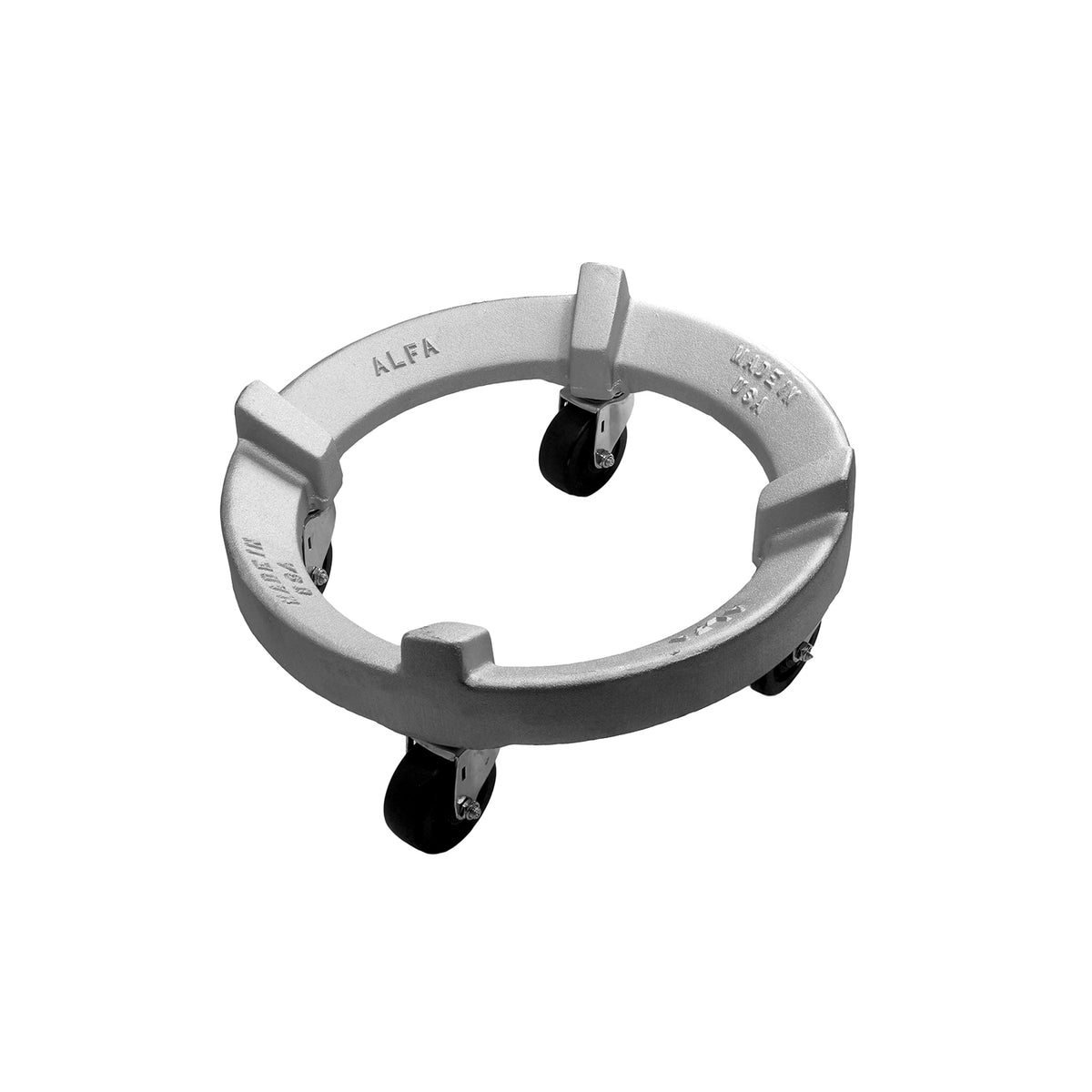 Cast aluminum mixer bowl truck for Hobart H600, L800, M802 and V1401 mixers, part 00-315013