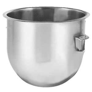 Stainless steel 20 quart mixer bowl for Hobart Legacy HL200 and HL200C mixers, part 00-917720