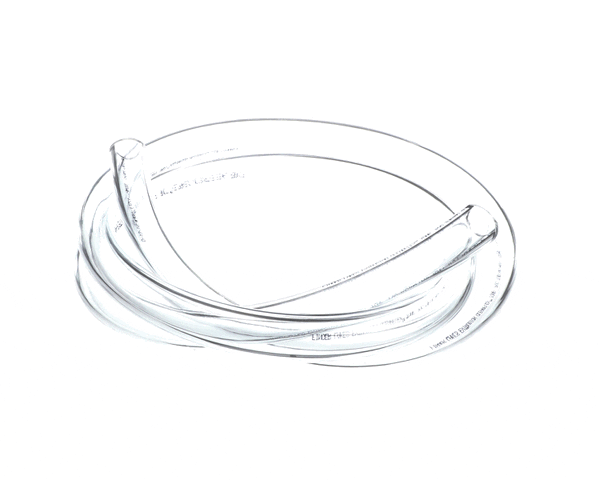 Manitowoc Ice Tubing Clear Vinyl 5/8ID 7/8OD on a white background