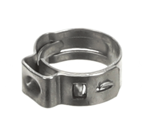 Multiplex Clamp Stepless Stainless Steel on a white background