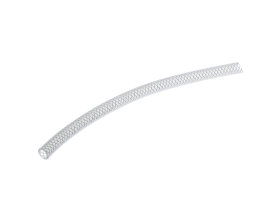Multiplex Tubing Sgl .380 X .593 Braided Wh on a white background