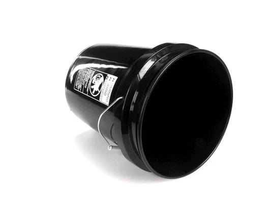 Multiplex Bucket, 5 Gallon, Black Smoothie on a white background