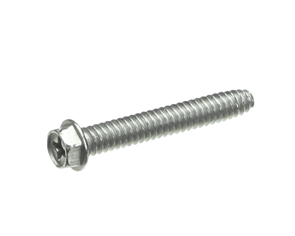 Multiplex fastener/hardware component on a white background
