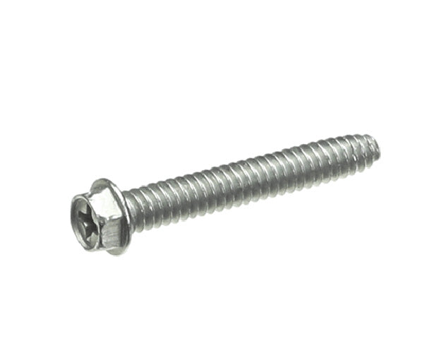 Multiplex fastener/hardware component on a white background