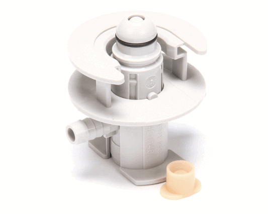 Multiplex electrical connection component on a white background