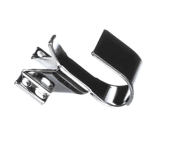 Norlake Small Hook Door Closer Chrome on a white background