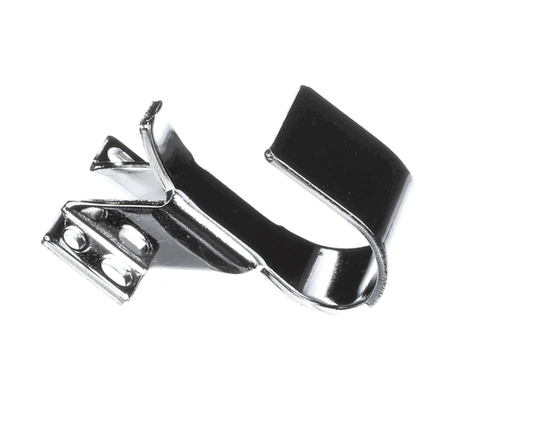 Norlake Small Hook Door Closer Chrome on a white background