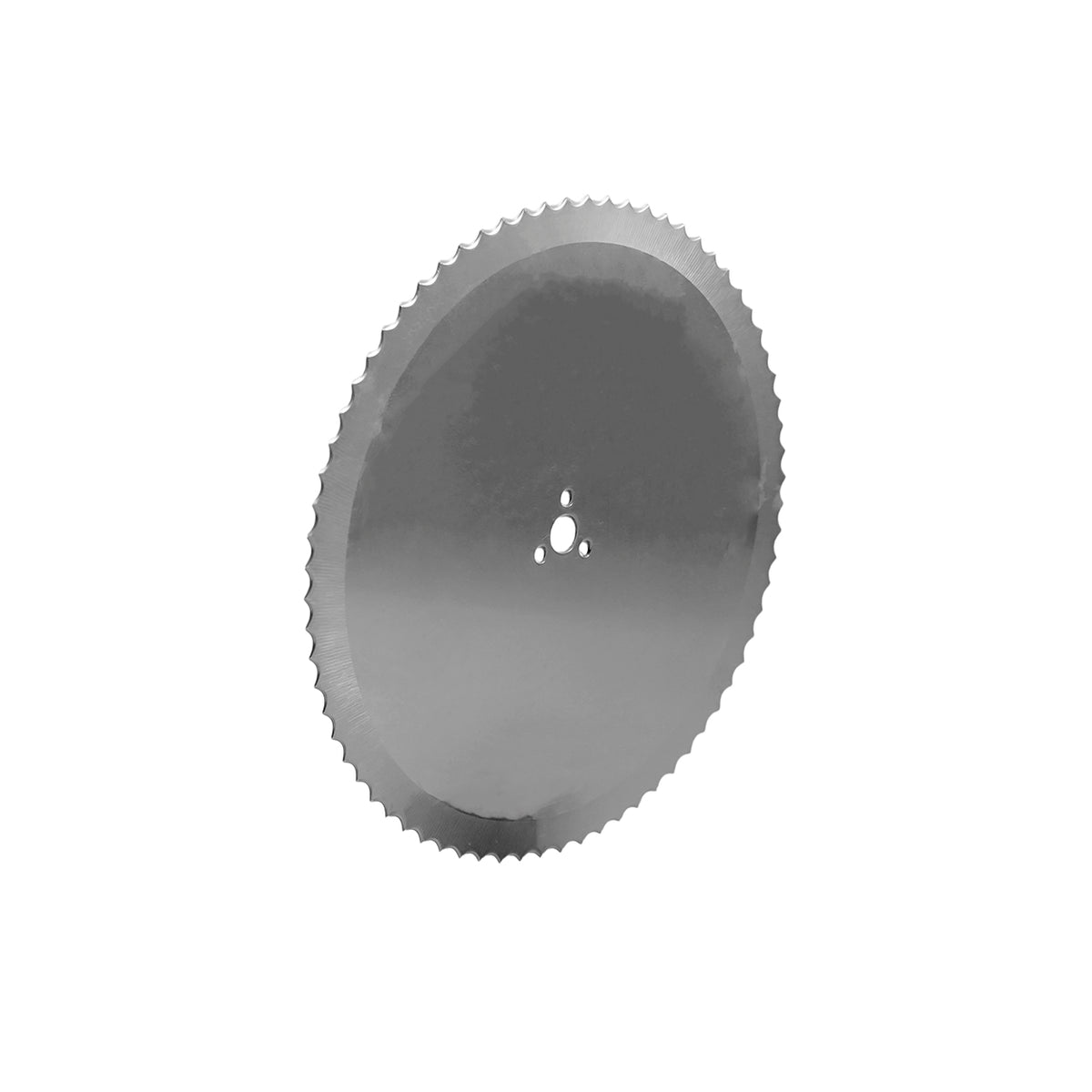 Stainless steel 10 5/8 inch scalloped knife for Oliver 702 and 723 bagel and bun slicers, part 7107-7053