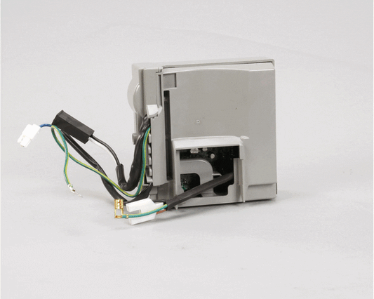 Compact 115V inverter module with wiring terminals and label on a white background