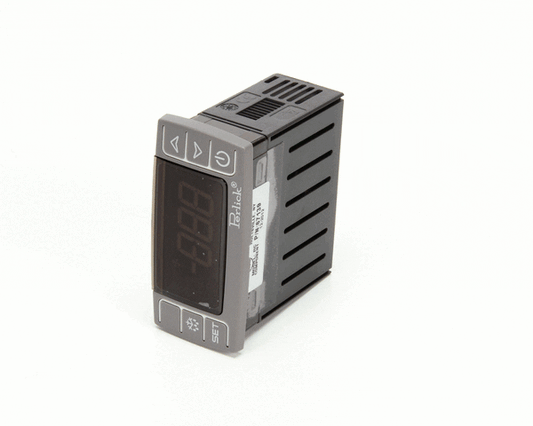 Rectangular XR20CX digital controller with display and keypad on a white background