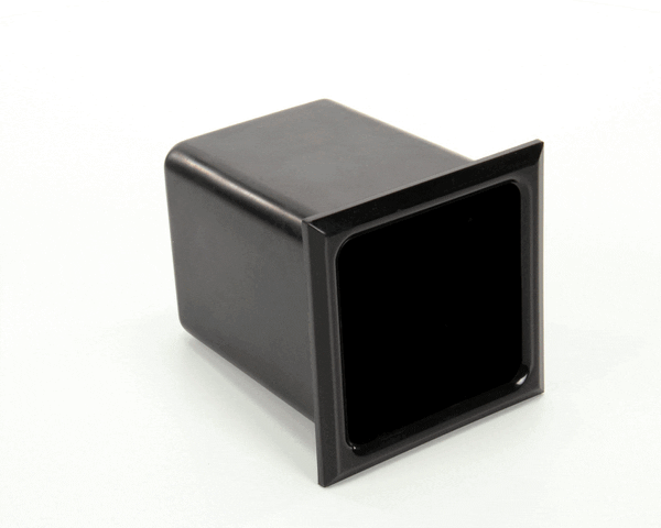 Perlick Bottle Holder, Plastic, Black on a white background