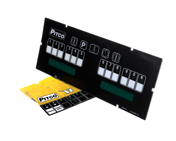 Pitco 60126805-C Computer, Single Black Multi with Overlays OEM replacement part for Pitco equipment