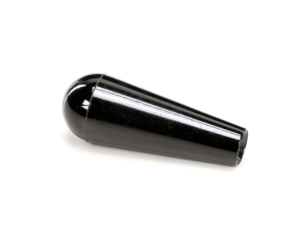 Stoelting Handle; Tapered Black Knob on a white background