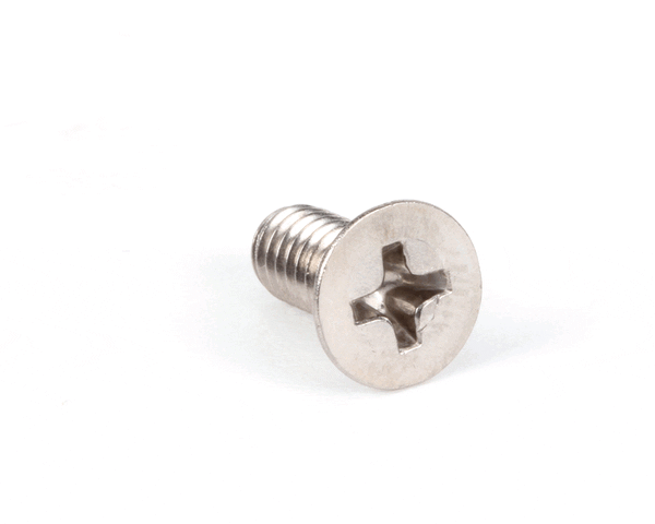 Turbochef #8-32 X 3/8 Csk 100 (Screw Holding Door on a white background
