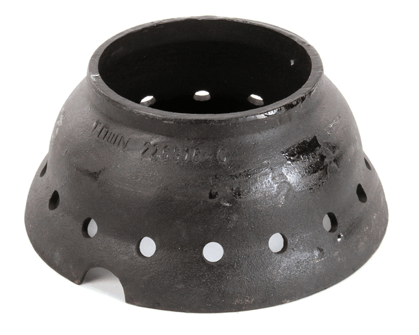 Town Food Service Repl. Cover to Fit 226916 Volcano Burner on a white background