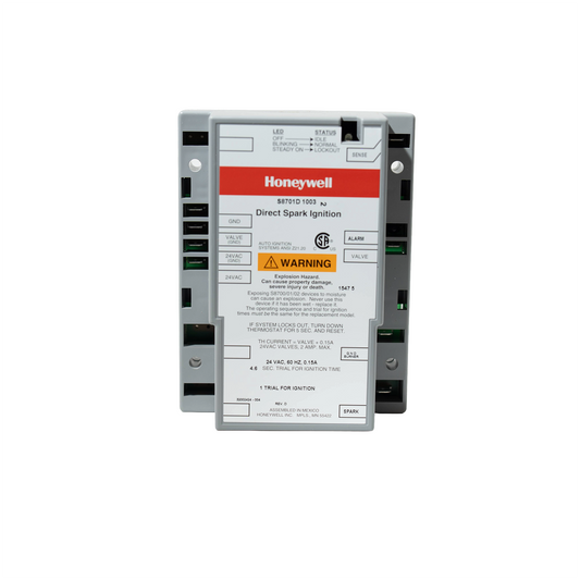 Frymaster 8073365 Module, Ignition Spark, Honeywell on white background.