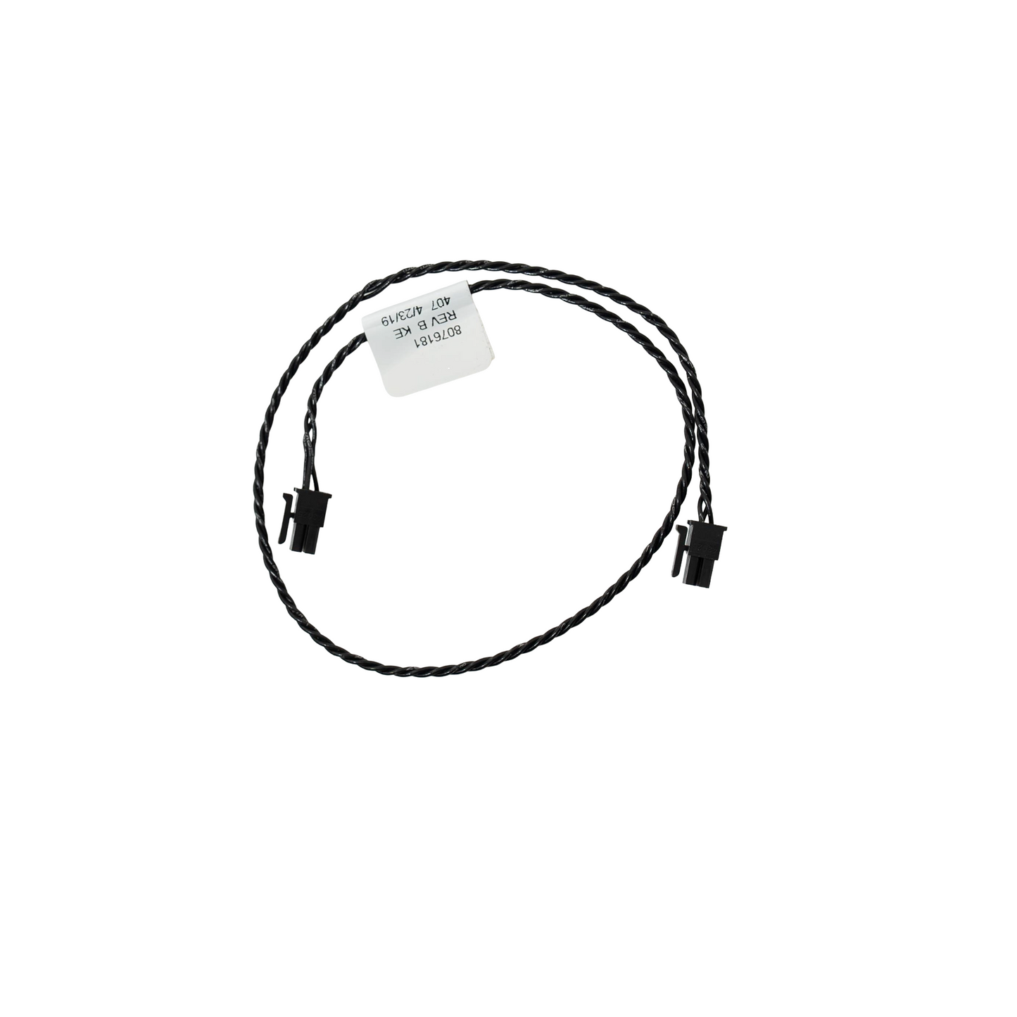 Frymaster 8076181 Cable, Communication UI to UI, MHC on white background.