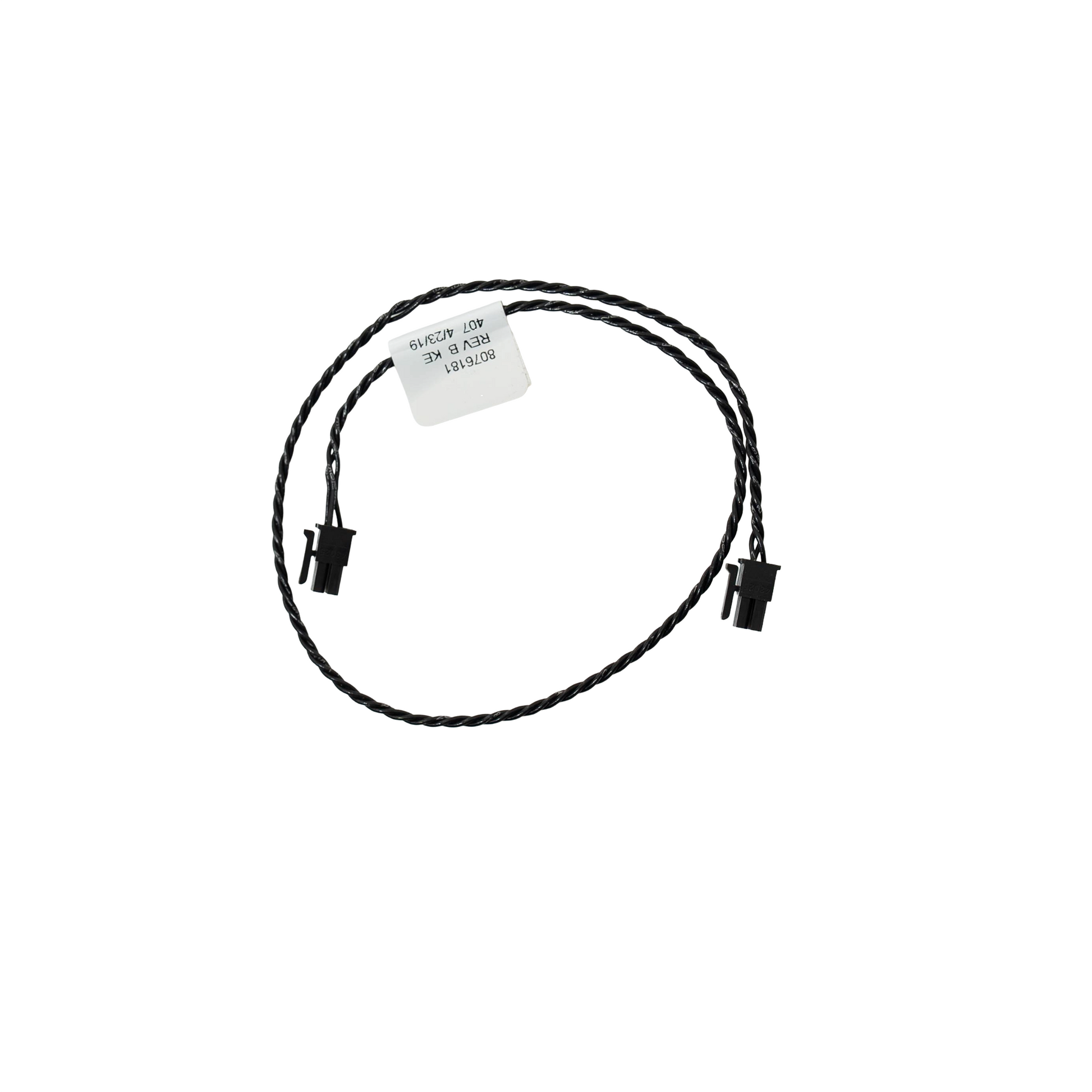 Frymaster 8076181 Cable, Communication UI to UI, MHC on white background.