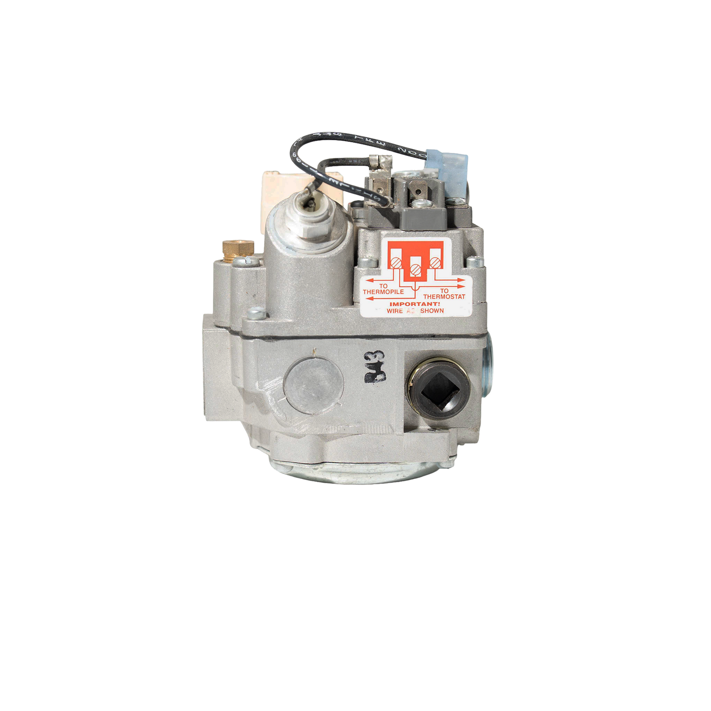 Frymaster 8261579 Gas Valve Kit, Millivolt, Natural Gas, Honeywell on white background.