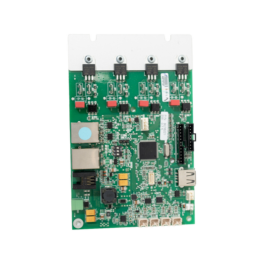 Frymaster 8263480 Input Output Board for Merco Holding Cabinet on white background.