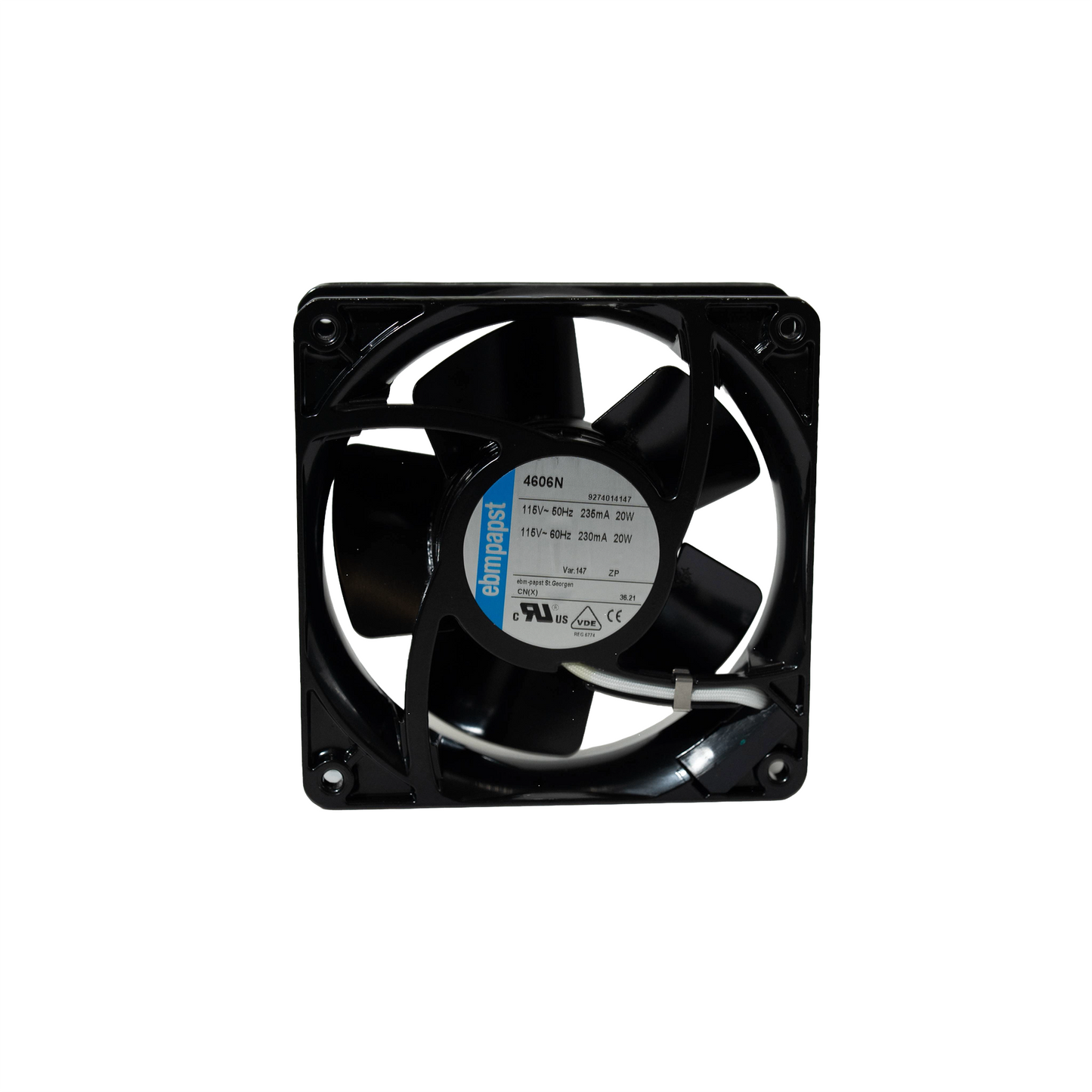 Hardt 7410 Axial Fan – OEM 115V Cooling Fan, 119 x 119 x 38mm