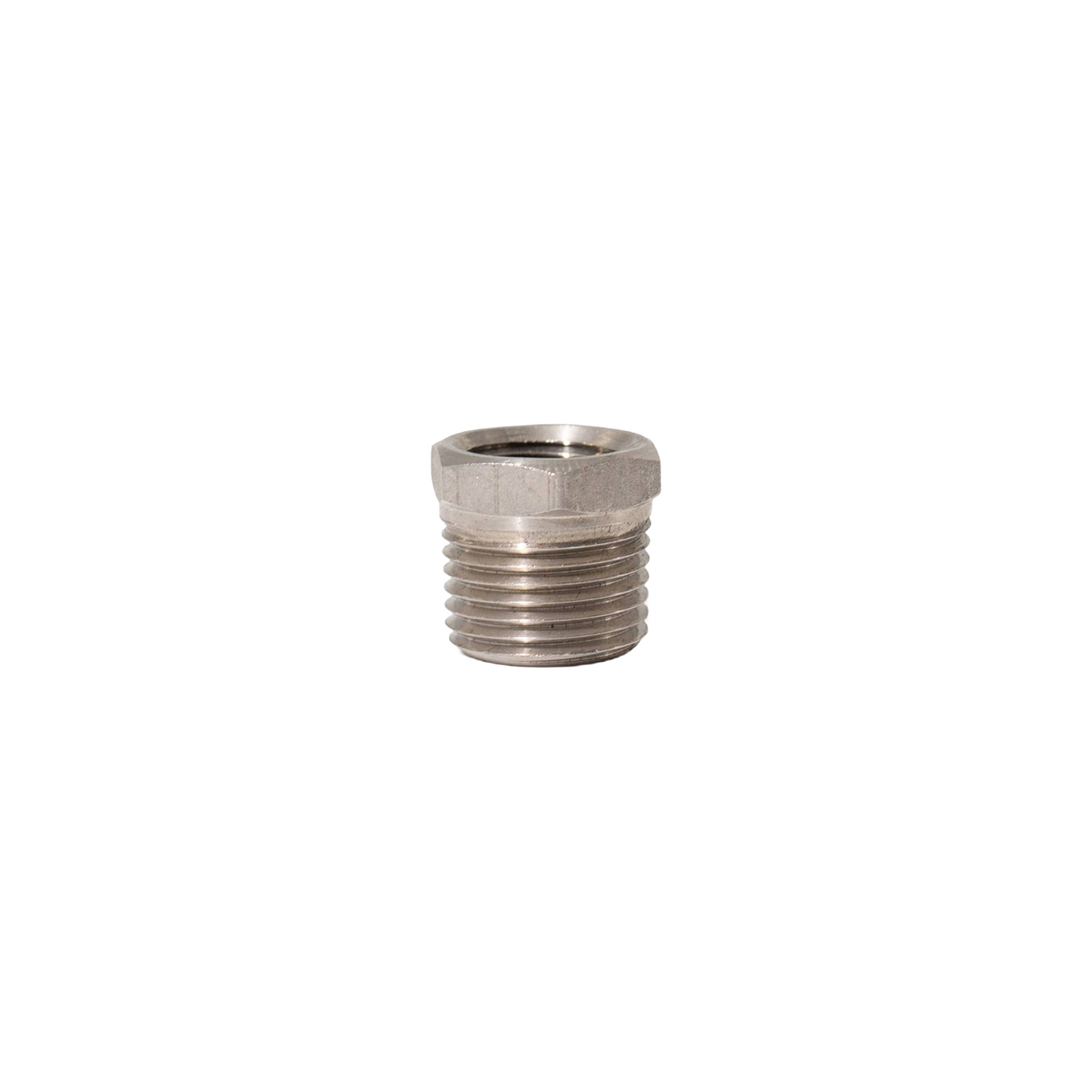 Henny Penny FP01-029 Fitting Reducer – OEM 1/2" NPT Male x 3/8" NPT Female, Stainless Steel