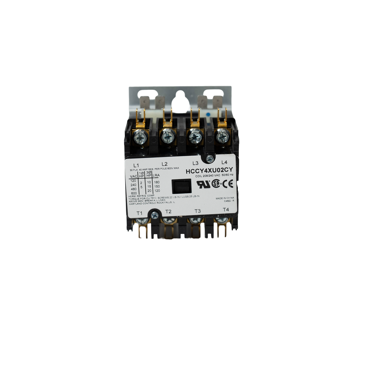 Jackson 5945-004-43-74 Contactor – OEM 4 Pole 30A