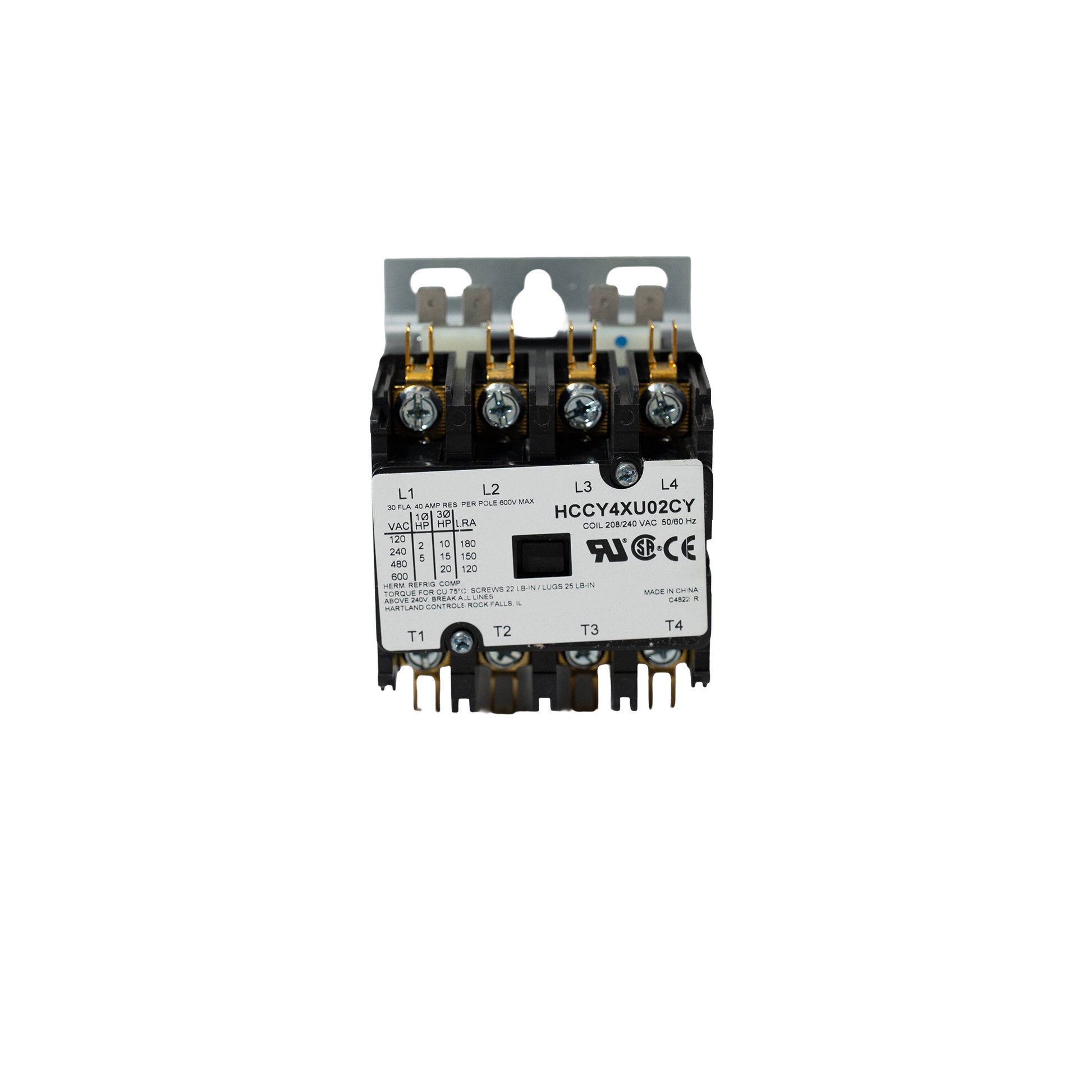 Jackson 5945-004-43-74 Contactor – OEM 4 Pole 30A