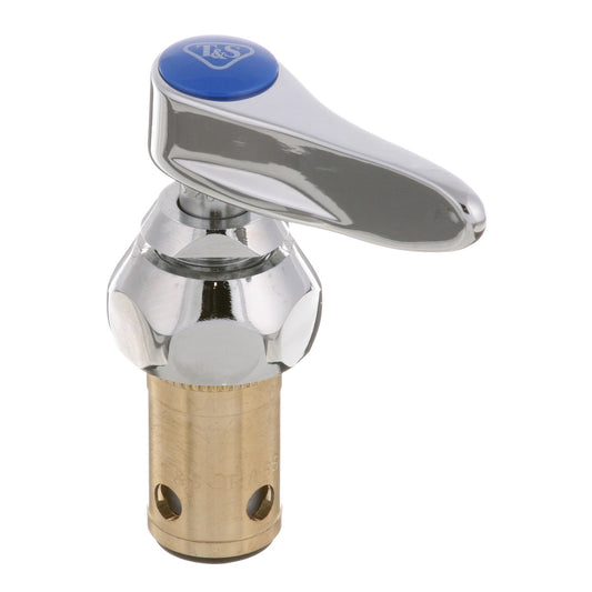 T&S Brass 002711-40NS Eterna Cartridge – Spring Check, Lever Handle, Blue Index.